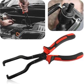Fuel Line Pliers with Rubber-Coated Handle,Wider Range Fuel Line Disconnect Tool Quickly Remove Fuel Line Clamp,Universal Electrical Disconnect Pliers for Cars,Trucks,SUVs