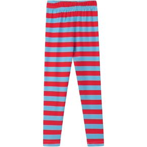 Noomelfish Girls Printed Leggings Soft Full Length Stretch Pants (4-12 Years)