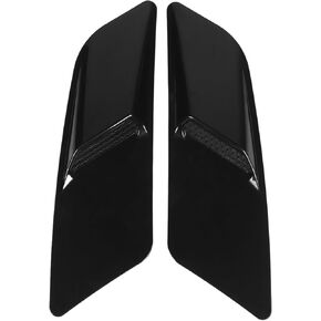 Car Hood Vents,2 Pcs Engine Bonnet Air Vent Cover Hood Air Vent Trim Front Bonnet Decoration for Mustang 2015 to 2017