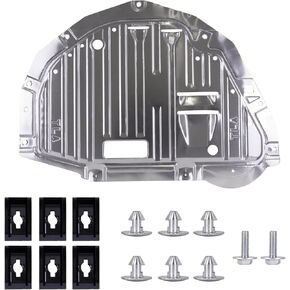 Engine Case Guards Splash Shield Guard Under Car Engine Splash Guard with mounting Screws Compatible with Honda CRV EX EXL 2017-2022 1.5L L4,Replace:74112-TLA-A01,74112TLAA01