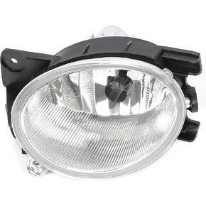 HECASA Fog Light Compatible with 2009-2011 Honda Pilot Replacement for 33951-SZA-305 33951SZA305 HO2594100 Driving Fog Light Lamp Halogen Type W/O Bulbs Harness -Left Driver Side