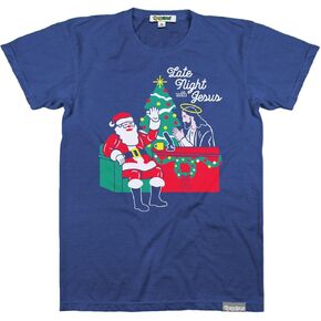 Tipsy Elves Men's Funny Christmas T Shirts - Hilarious Xmas Shirts for Ugly Christmas Sweater Party