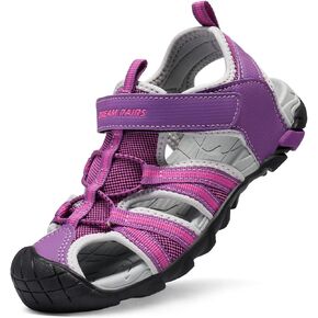DREAM PAIRS Boys Girls Outdoor Summer Sport Athletic Sandals for Little/Big Kid