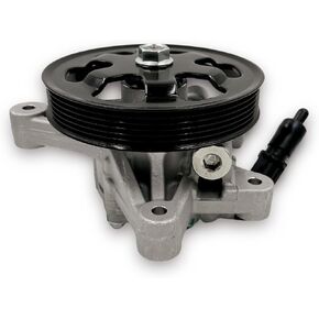 Power Steering Pump with Pulley Fit for 2011-2017 Honda Odyssey, 2009-2015 Honda Pilot, 2012-2014 Honda Ridgeline, 96-665