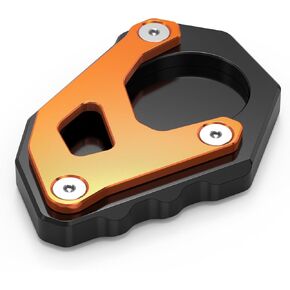 NICECNC Orange Kickstand Kick Side Stand Extension Plate Compatible with KTM 690 Enduro R/SMC R 2019-2021,1050/1090/1190/1290 Adventure 2014 2015 2016 2017 2018 2019 2020