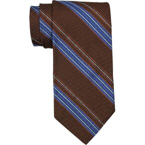 Brooks Brothers Brown Blue Striped Tie in Saudi Arabia