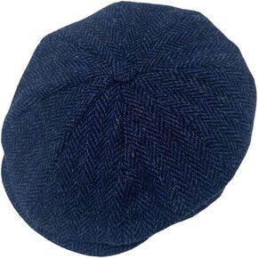 Hanna Hats Connery Cap Tweed Mens Hat 100% Woolen Tweed Made in Ireland