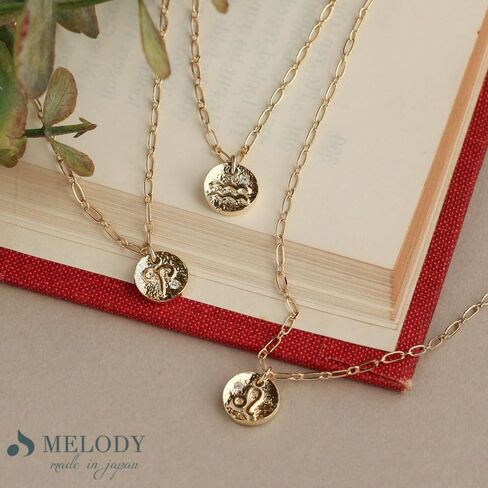 Made in Japan Necklace Zodiac 18K Plated Gold Constellation Astrology Women Adult Teen Girls Handmade Fashion Jewelry in Saudi Arabia