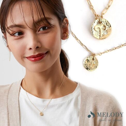 Made in Japan Necklace Zodiac 18K Plated Gold Constellation Astrology Women Adult Teen Girls Handmade Fashion Jewelry in Saudi Arabia