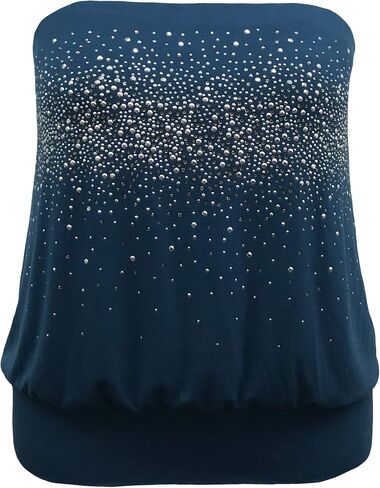 LEEBE Women and Plus Size Blouson Tube Top (Small-5X) in Saudi Arabia
