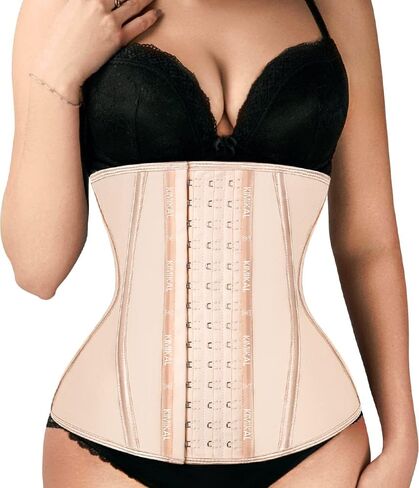 KIMIKAL Corset Waist Trainer Waist Cincher Shapewear Fajas Colombianas Waist Trimmer Tummy Control in Kuwait