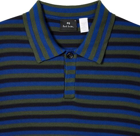 Paul Smith Ps Men's Striped Long Sleeve Polo Sweater in Kuwait