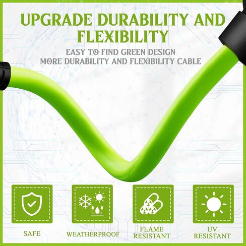 Nezyo 15.5" Adapter Compatible with Tesla Gen 2 Mobile Portable Charger Mobile Charger Ev Charger Adapter with Handle Compatible with Tesla Electric Vehicles(TT-30P) in Kuwait
