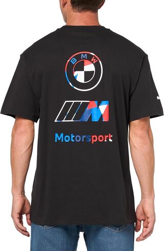 PUMA Men's BMW M Motorsport Essentials Logo T-Shirt in Saudi Arabia