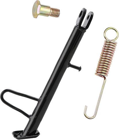 Mokuo Dirt Bike Stand,Motorcycle Kickstand, Scooter Mopeds Side Stand in Iron Material Compatible with Most Dirt Pit Bike Scooter Mini Bike, Height of 21cm Above Ground in Saudi Arabia