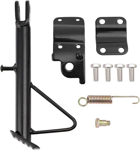 Mokuo Dirt Bike Stand,Motorcycle Kickstand, Scooter Mopeds Side Stand in Iron Material Compatible with Most Dirt Pit Bike Scooter Mini Bike, Height of 21cm Above Ground in Saudi Arabia