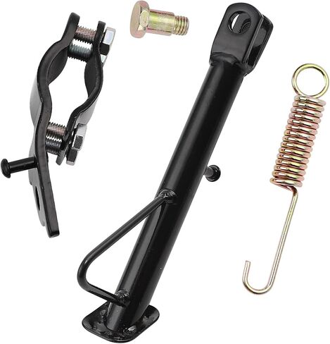 Mokuo Dirt Bike Stand,Motorcycle Kickstand, Scooter Mopeds Side Stand in Iron Material Compatible with Most Dirt Pit Bike Scooter Mini Bike, Height of 21cm Above Ground in Saudi Arabia