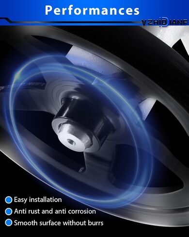 Upgraded Brake Vacuum Pump Fit for:-Cadillac Escalade esv for:-Chevy Silverado 1500 Suburban Tahoe for:-GMC Sierra 1500 Yukon, 2014-2020 4.3L 5.3L 6.2L V6 V8 Gas Flex, OE# 12696313 (1PC) in Saudi Arabia