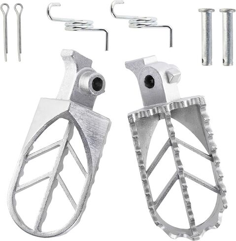 الفولاذ المقاوم للصدأ أوتاد القدم بقية مسند القدمين XR50 XR50R XR70 XR70R XR80R XR100R CRF50 CRF50F CRF70 CRF70F CRF80 CRF80F CRF100F KLX110 موتوكروس 50cc 70cc 90cc 110cc 125cc الدراجة الترابية TaoTao in Saudi Arabia