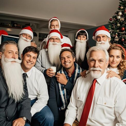 Fake Beard Halloween Beard Christmas Beard, Party Cosplay for Halloween Decorations & Christmas Decorations in Saudi Arabia