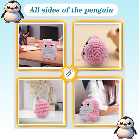 2pcs Positive Handmade Potato - Emotional Encouragement Support Crochet. Fun Birthday Gift for Girlfriends，Friends，Wife and Parents, Includes 1pcs Keychain in Saudi Arabia