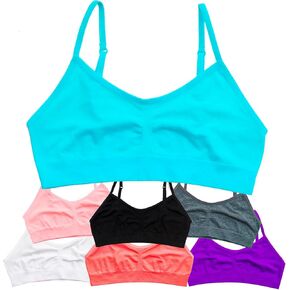 Alyce Intimates Girls and Teens Seamless Cami Training Bra - Pack of 7 in Saudi Arabia