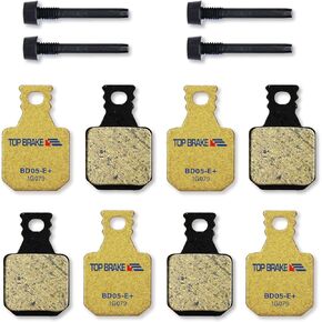 TOP BRAKE 2 Pairs Disc Bike Brake Pads for MAGURA 4 Piston MT5/ MT7/ MT5E/MT7 PRO/MT Trail Front (Pin Included)
