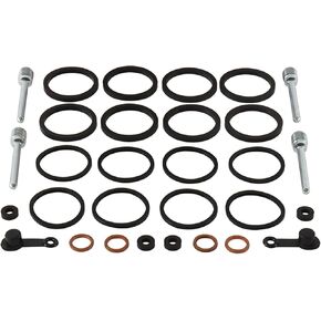 New All Balls Racing Front Caliper Rebuild Kit 18-3146 Compatible With/Replacement For Kawasaki ZX 6R 07-08