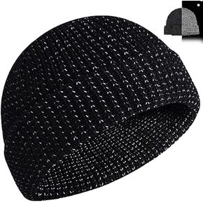 قبعة صغيرة عاكسة، 2025 New Flex Beanie 2.0 - للجنسين، قبعة شتوية دافئة محبوكة
