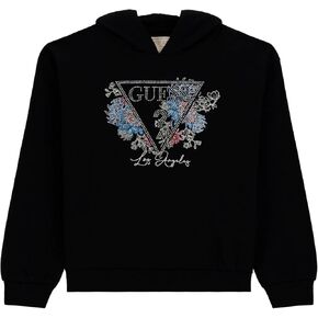 GUESS Girls' Eco Hooded Love Sweatshirt
