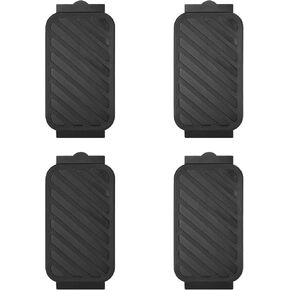 JERBOR Upgraded Silicone Bed Rail Stake Pocket Cover Fit for Ford F150 F250 F350 2000-2007 Bed Rail Stake Pocket Plugs Hole Caps (for Ford F150 F250 F350 2000-2007)