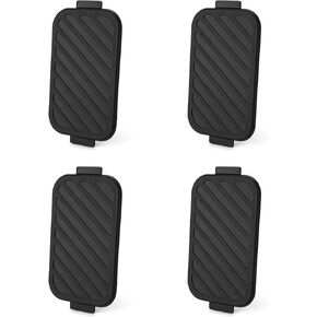 JERBOR Upgraded Silicone Bed Rail Stake Pocket Cover Fit for Ford F150 F250 F350 2000-2007 Bed Rail Stake Pocket Plugs Hole Caps (for Ford F150 F250 F350 2000-2007)