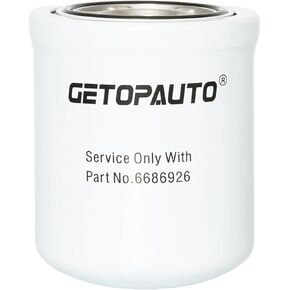 6686926 Hydraulic Oil Filter Replaces 7319444 HF35006 HFR835006 Compatible with Bobcat T250 T300 T550 T630, Mahindra 2538HST 2638HST, John Deere F1145 4200