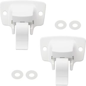 3104653.005 RV Camper Trailer Bottom Mounting Bracket Awning Grey (2 Pack) 3310811.009M Replacement for 8300 8500 9000 Awning