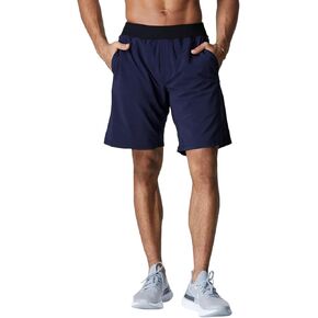 Fabletics Men's The Franchise Short, Workout, Training, Gym, Lightweight, Athletic Shorts with Zip Pockets, Stretch Woven