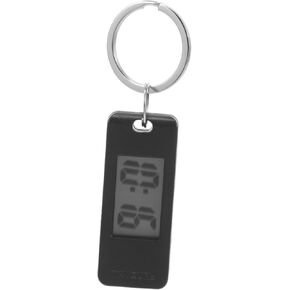 Student Keychain Form Digital Watch Key Fob Keychain Watches Key Ring Watch Digital Pocket Watch Pocket Watches Hanging Watches Student Watches Abs Mute