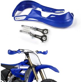 AnXin 22mm 7/8" Handlebar Hand Guards Handguards Universal for YZ125 YZ250 YZ250F YZ450F WR250F WR450F TW200 XT250 TTR125 TTR230 Dirt Pit Bike ATV Quad Enduro Motocross Blue