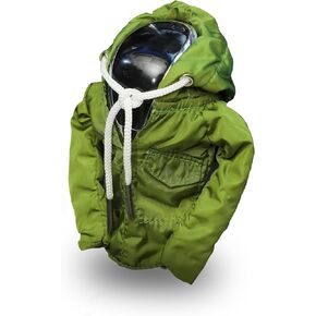 MUYI Shifter Cover Decoration Gear Shift Hoodies for Car Automotive Interior Accessories Vehicle Decor Anorak Jacket with Hooded (1 Pack, Military Green Knob Hoodies)