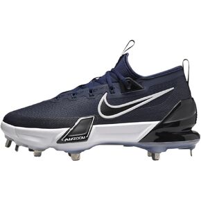 Nike Force Zoom Trout 9 Elite Baseball Cleats (FB2906-400, Midnight Navy/Dark Obsidian/Black/White)
