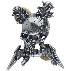 Metallica Damage Pin Badge
