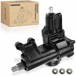 A-Premium - Power Steering Gearbox Gear Box Compatible with Jeep Wrangler 2007-2017, Wrangler JK 2018, Sport Utility 4-Door Only, Replace# 52126348AD