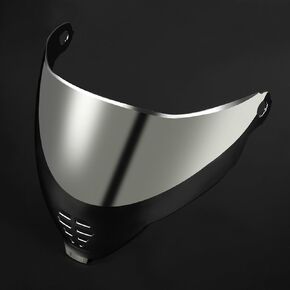 ICON Airflite Motorcycle Helmet Shield Uv Protection Motorcycle Helmet Visor Lens Suncreen Helmets Accessories (Airflite Revo Green)