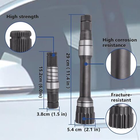 طقم عمود متوسط ​​للمحور التفاضلي الأمامي الأيمن متوافق مع دودج رام 1500 2012-2022 استبدال 68257421AF in Kuwait