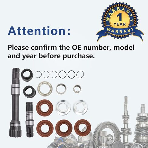 طقم عمود متوسط ​​للمحور التفاضلي الأمامي الأيمن متوافق مع دودج رام 1500 2012-2022 استبدال 68257421AF in Kuwait