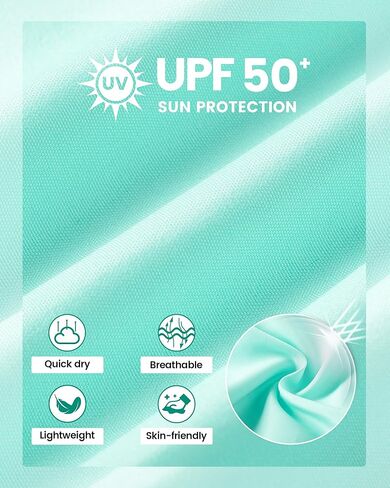 شورت رياضي للفتيات من Angel Season بعامل حماية من الأشعة فوق البنفسجية 50+، سريع الجفاف للمراهقين، شورت كرة السلة للأطفال، مقاس 7-14 سنة in Kuwait