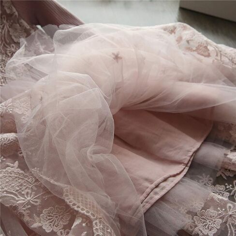 NNJXD Princess Girl Long Sleeve Autumn Winter Dress Tulle Party Dresses in Saudi Arabia