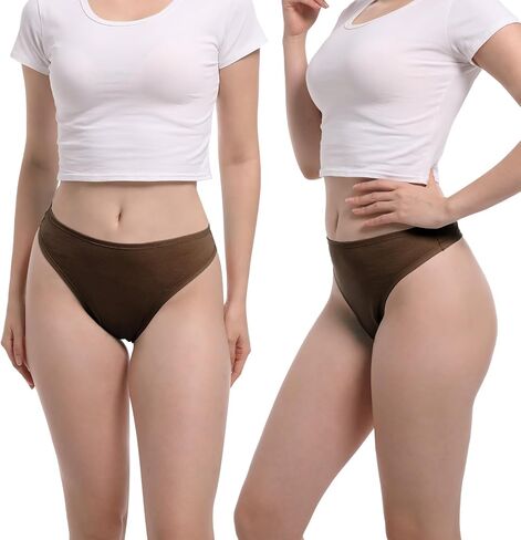 Umiehary Women Leaf Print High Waisted Tummy Control Lace Thong Stylish Comfort for Everyday Wear Small to 4XLarge in Kuwait
