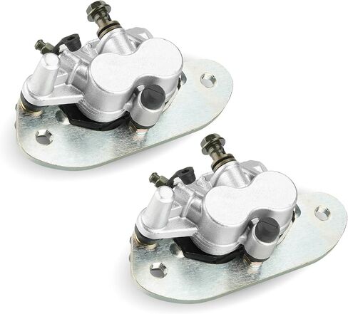مجموعة فرجار الفرامل الخلفية اليسرى/اليمين مع وسادات لـ Yamaha RHINO 700 YXR700 2008-2013، استبدل 2PG-2580V-00-00 2PG-2580W-00-00 5B4-2580V-00-00 5B4-2580W-00-00، 2 مجموعة مكابح الفرامل in Saudi Arabia