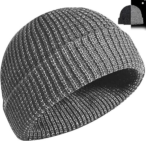 Reflective Beanie, 2025 New Flex Beanie 2.0 - Unisex, Winter Warm Knitted Hat in Kuwait