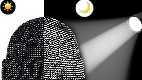 Reflective Beanie, 2025 New Flex Beanie 2.0 - Unisex, Winter Warm Knitted Hat in Kuwait